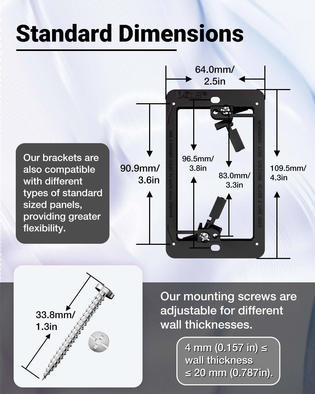 VCELINK 4-pack HDMI cables for flexible device connections.