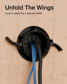 VCELINK soft rubber protection cushions cables and helps color-match your setup.