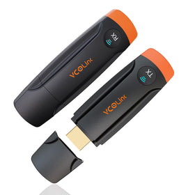VCOLink wireless HDMI transmitter for cable-free conference room setups.