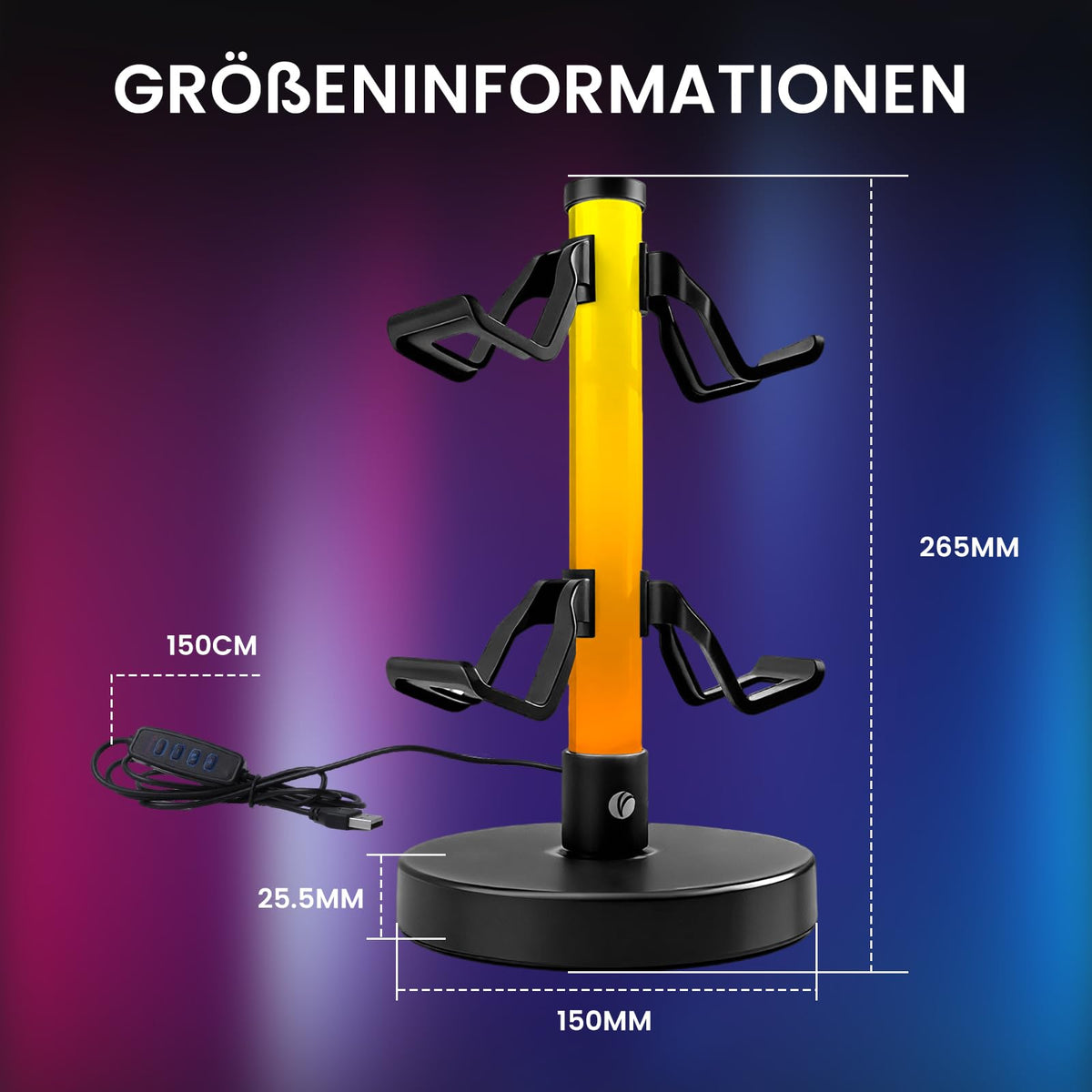 VCOM USB-A powered stand works with PCs, consoles, and laptops.