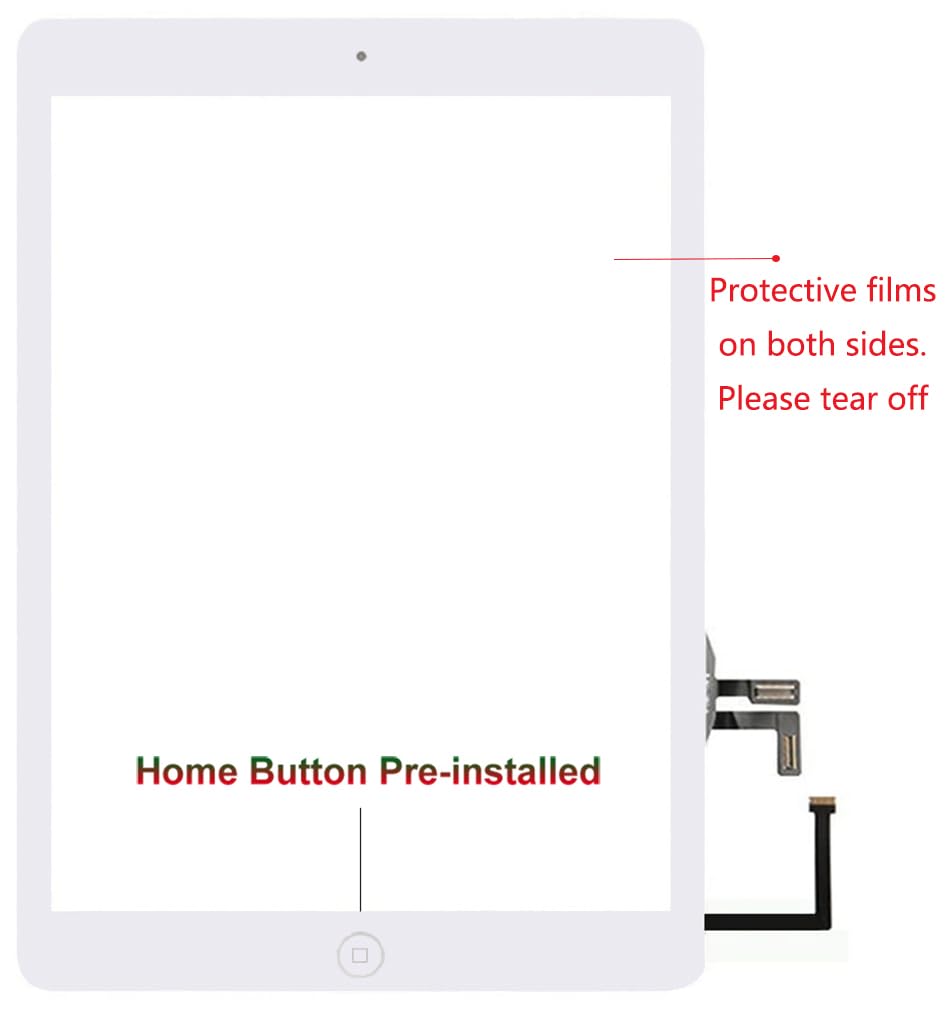 VDASO iPad Air 1 DIY tools kit for safe screen replacement.