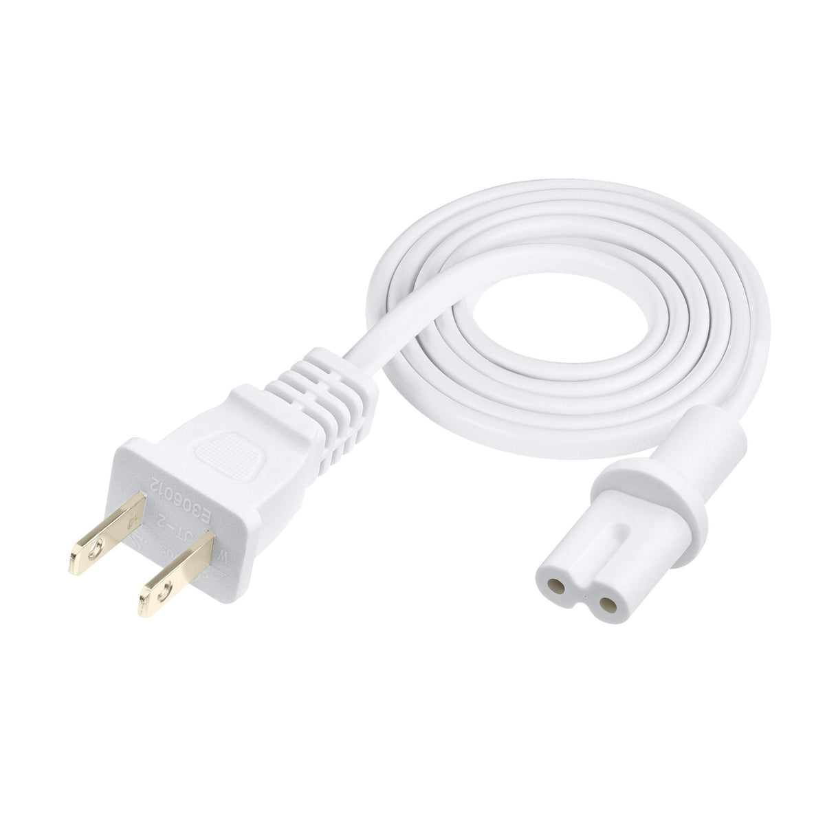 Vebner 3-foot power cord close-up, durable design for daily use