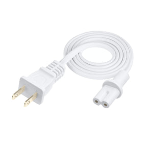 Vebner 3-foot power cord close-up, durable design for daily use