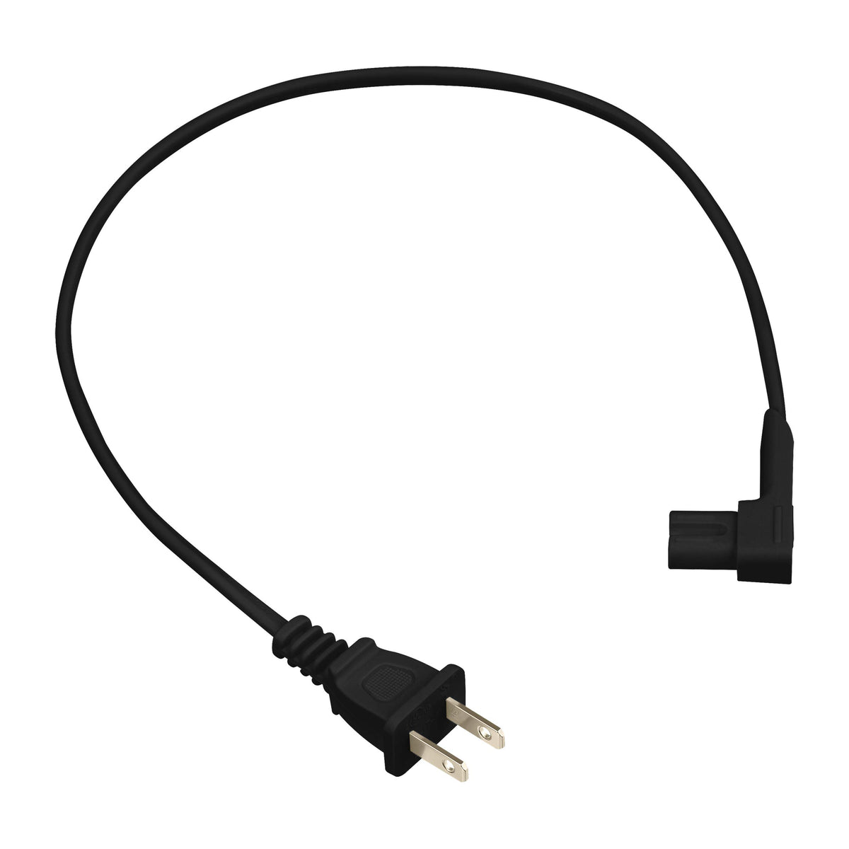 Vebner cable installed on shelf with Sonos One for clutter-free setup