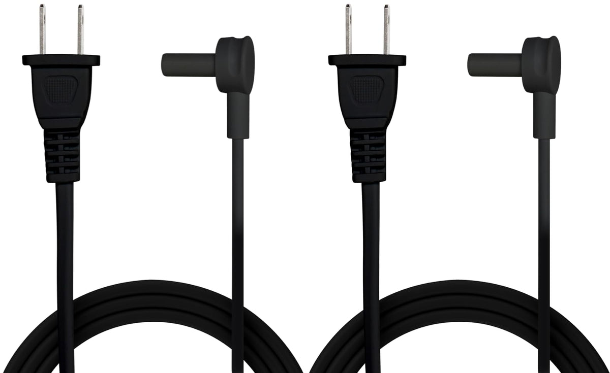 Vebner front packaging showing two 6-foot power cords, neat spare set