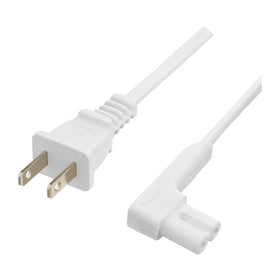 Vebner power cord connected to Sonos One on shelf for clean appearance