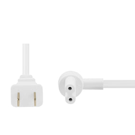 Vebner white cable insulation close-up highlighting finish and durable, flexible material