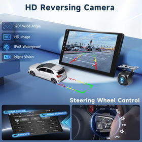 VECHTEL Android home screen with apps illustrating easy access to navigation and streaming