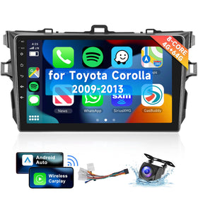 VECHTEL Toyota Corolla main screen display delivers clear, responsive infotainment