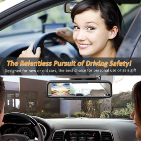 VECLESUS clip-on monitor close-up, easy installation benefit for drivers