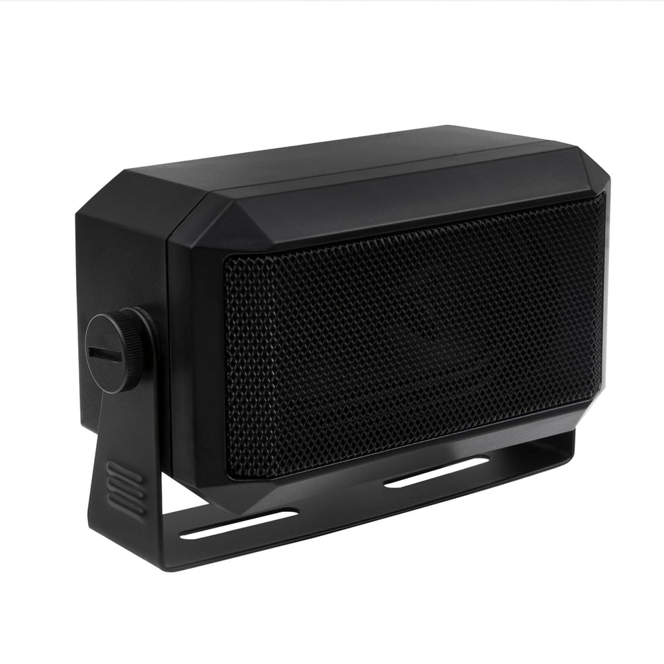VECTORCOM TRD550 front view showing compact rectangular speaker and grille for clearer audio