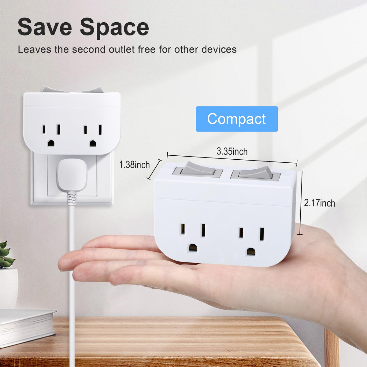 Veeloon ETL-certified outlet ensures reliable grounding and safe operation