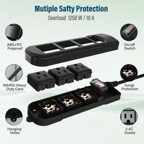 Veeloon weatherproof sockets ensure reliable power access in damp outdoor spaces.