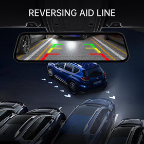 Veement VT10 10-inch touchscreen for quick vehicle camera adjustments.