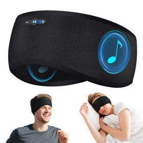 Veeniitosr sleep headband front view showing comfortable design for side sleepers.
