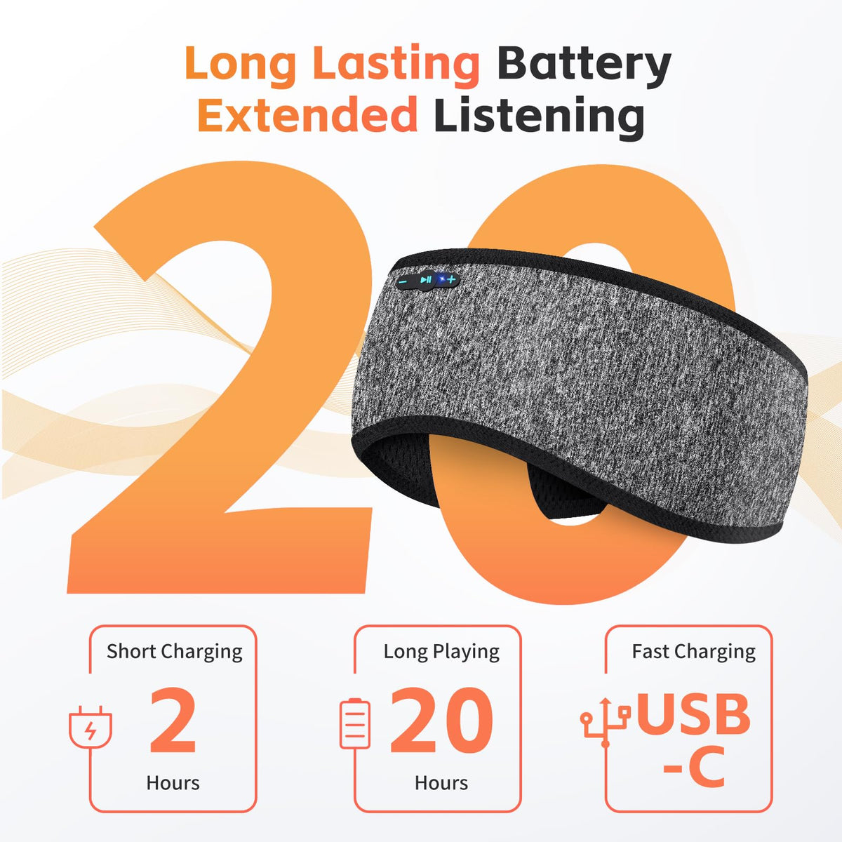 Veeniitosr headband built in mic closeup for calls and voice commands