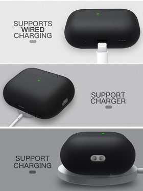 VEIRRW bottom opening exposing Lightning port to enable easy wired charging convenience