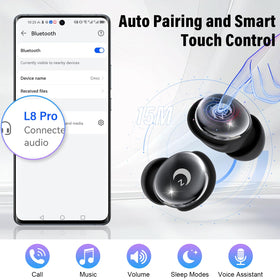 VEKJ L8 Pro with Bluetooth 5.4 and one-step pairing