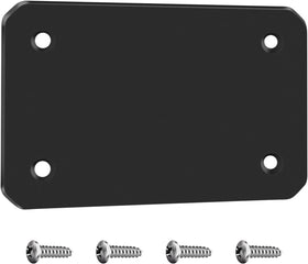 VEKOOTO 2x metal plates for VK7 magnetic backup camera, front view, rust-resistant