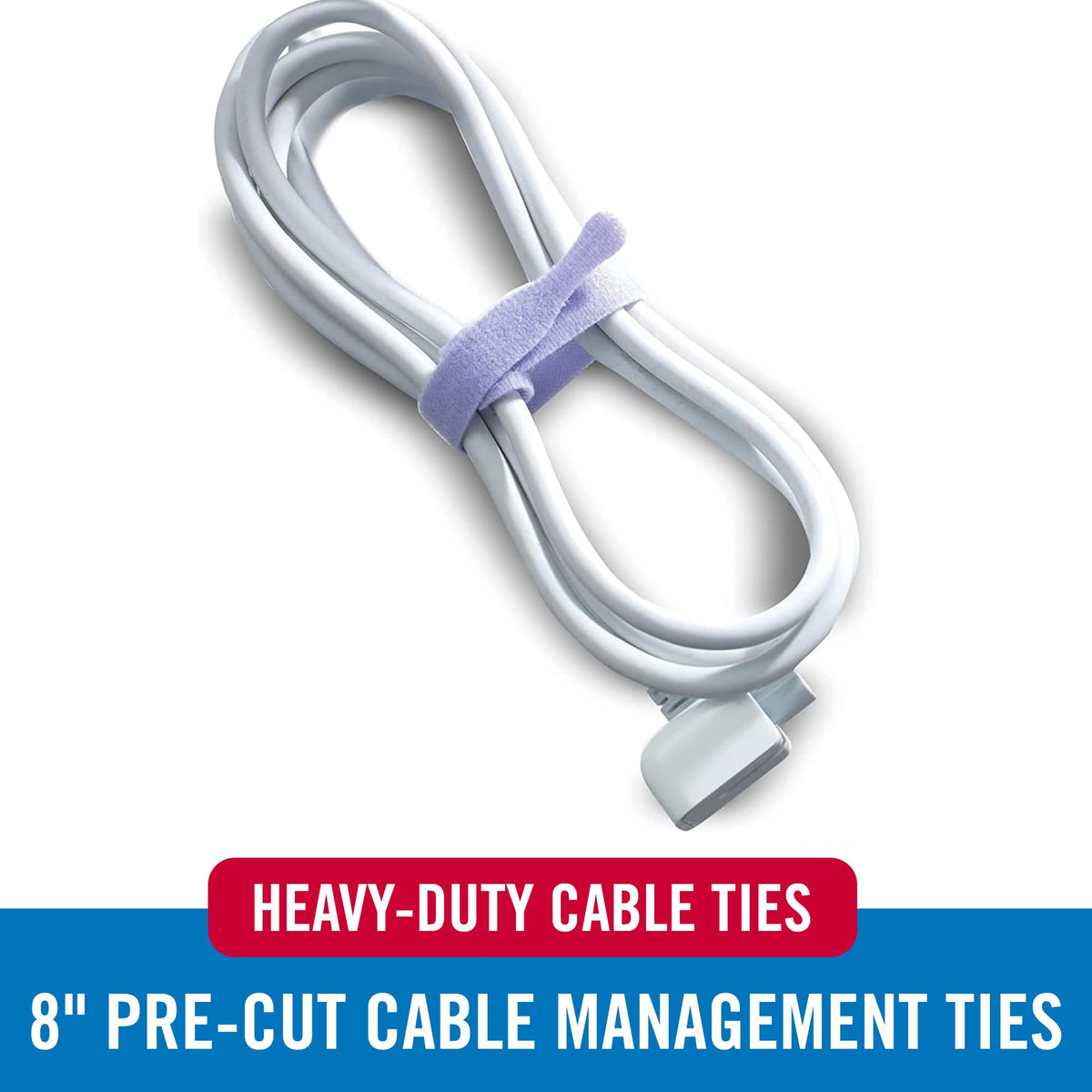 VELCRO Brand ONE-WRAP ties reused and repositioned as your workspace evolves.
