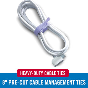 VELCRO Brand ONE-WRAP ties reused and repositioned as your workspace evolves.