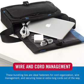 VELCRO Brand professional cable management solution for AV and PC setups