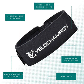 VeloChampion neoprene close-up showing soft padding for comfort and reduced chafe