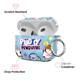 VELVET CAVIAR AirPods 3 case with built-in keychain for easy carry.