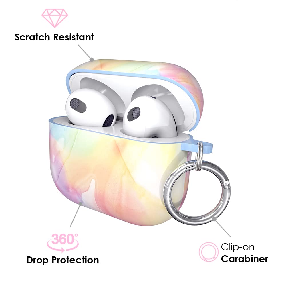 Velvet Caviar AirPods 3 case with wireless charging access.