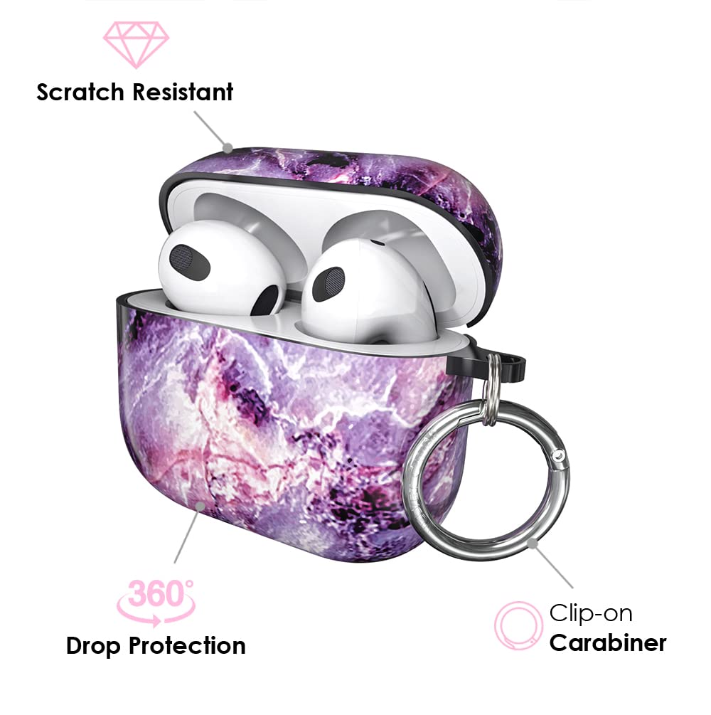 Velvet Caviar AirPods 3 case with scratch-resistant finish for durability