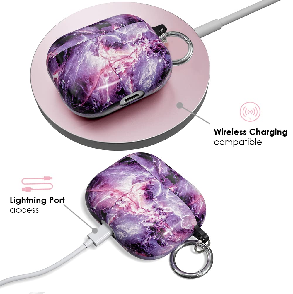 Velvet Caviar AirPods 3 case showing wireless charging access for easy power
