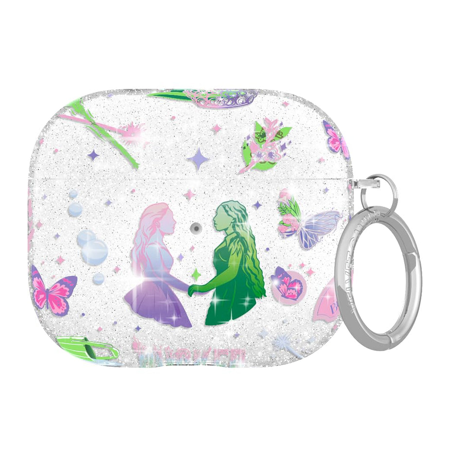 Velvet Caviar AirPods 3 case with wicked glitter design by NYC artists