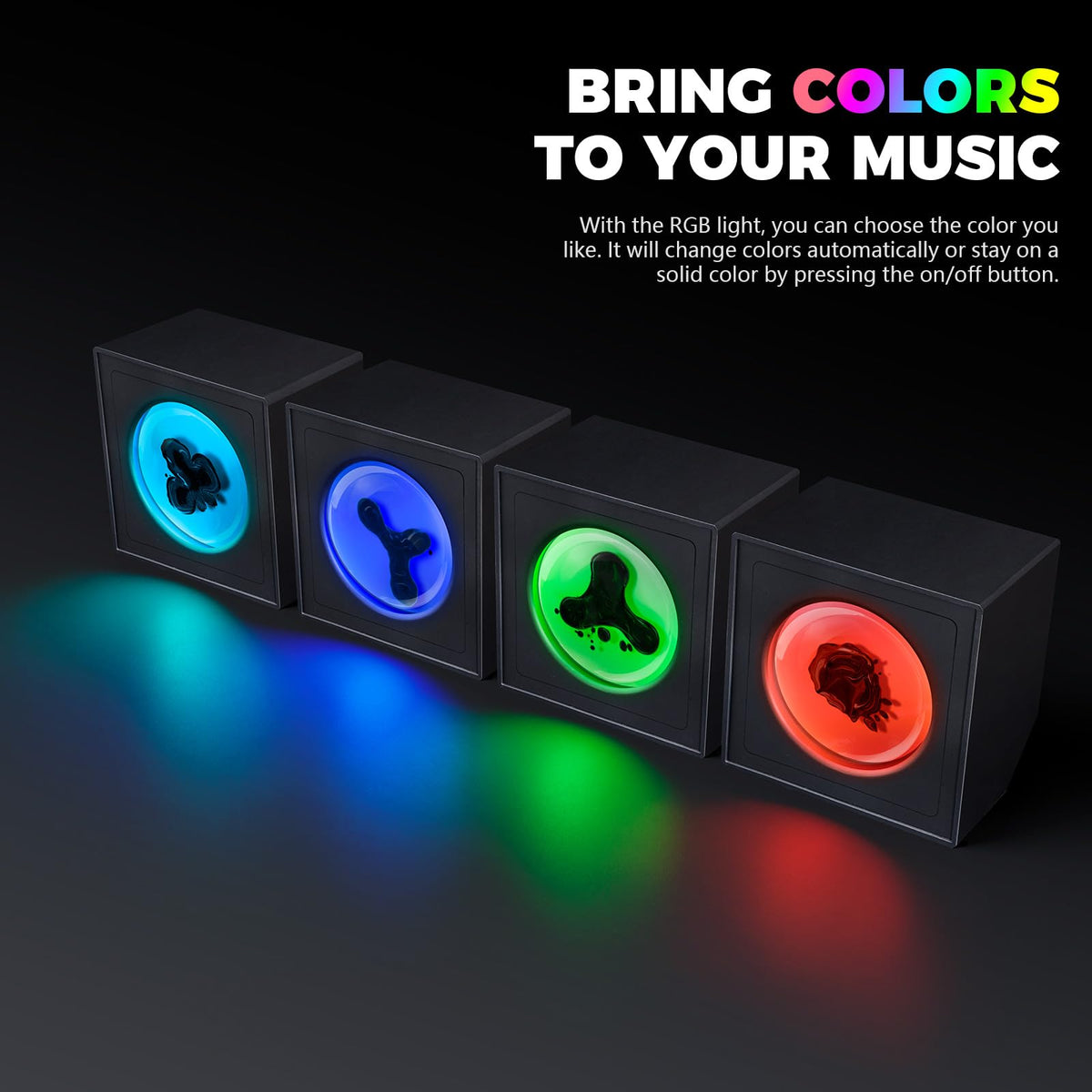 Venominbox ferrofluid piano metronome visualization with fluid motion