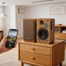 VENTOSONIDO USB AUX RCA inputs suggest versatile connectivity with TVs and players.