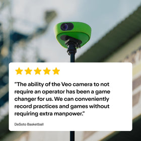 VEO Veo Cam 3 5G ideal for coaching and team review.