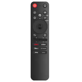VEPRAG AI Voice Remote LG front view showing sleek design for quick control.