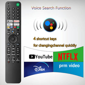 VEPRAG Sony Bravia remote - ergonomic buttons close-up for comfortable use.