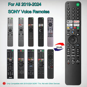 VEPRAG replacement remote - quick access to YouTube, Netflix, Prime Video, Disney+ on Sony Bravia.