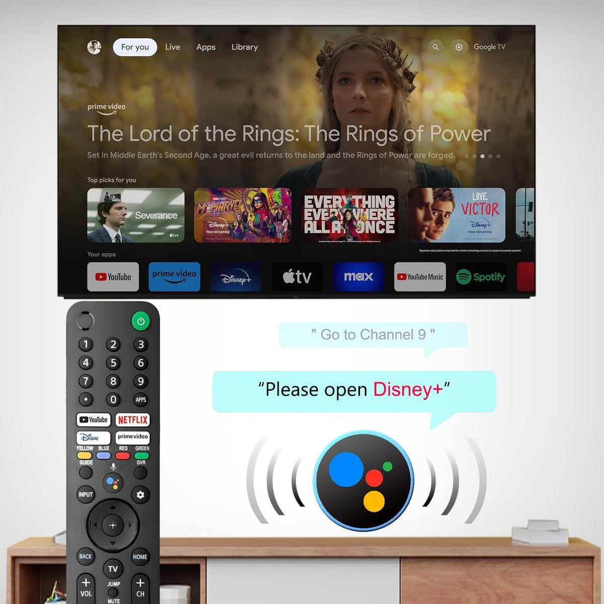 VEPRAG remote - 20m range and 0.2s response in real-life living room.