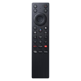 VEPRAG voice remote for TCL QM5K button layout enables quick control.