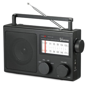 VERAVOXES radio front panel with easy tuning controls for clear listening