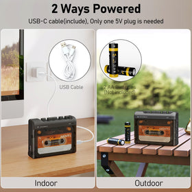 VERAVOXES held in hand showing compact size and travel convenience