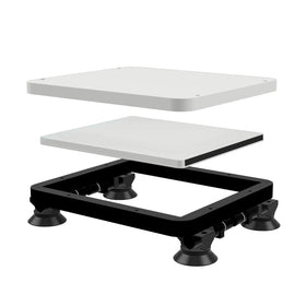 Veritas Vans Starlink Mount magnetic mount enables quick attachment.