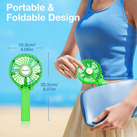 VersionTECH durable fan ready for outdoor travel and activities