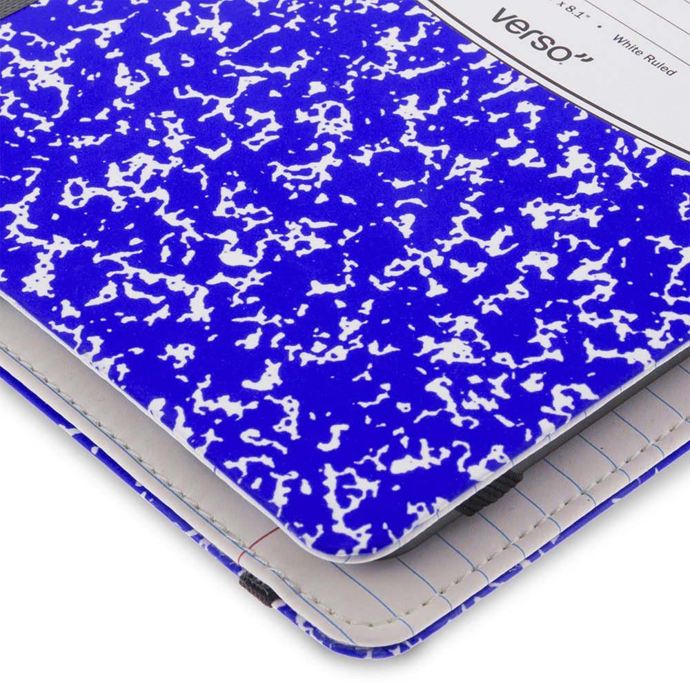 Verso with Kindle inside showing fit and size comparison for convenience
