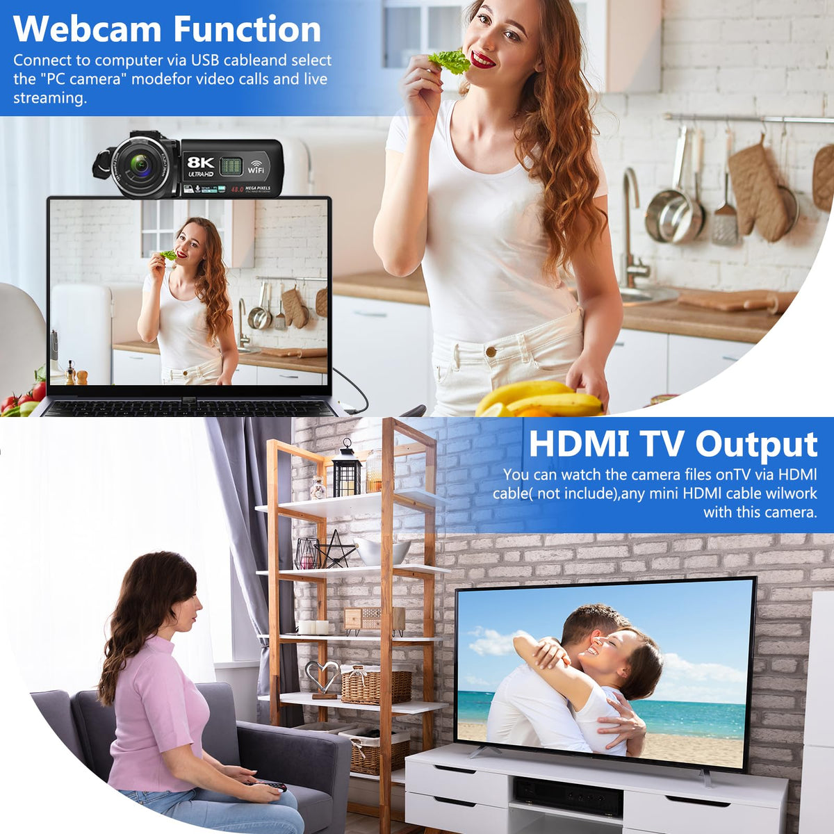 VETEK 8K camera 18x zoom reveals distant detail with clarity