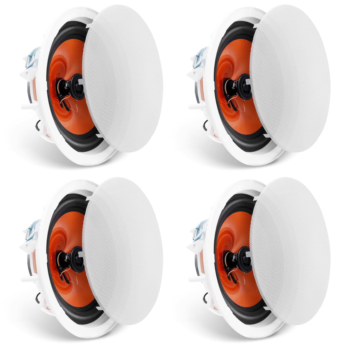VEVOR 8-inch ceiling speaker woofer for deep bass in rooms.