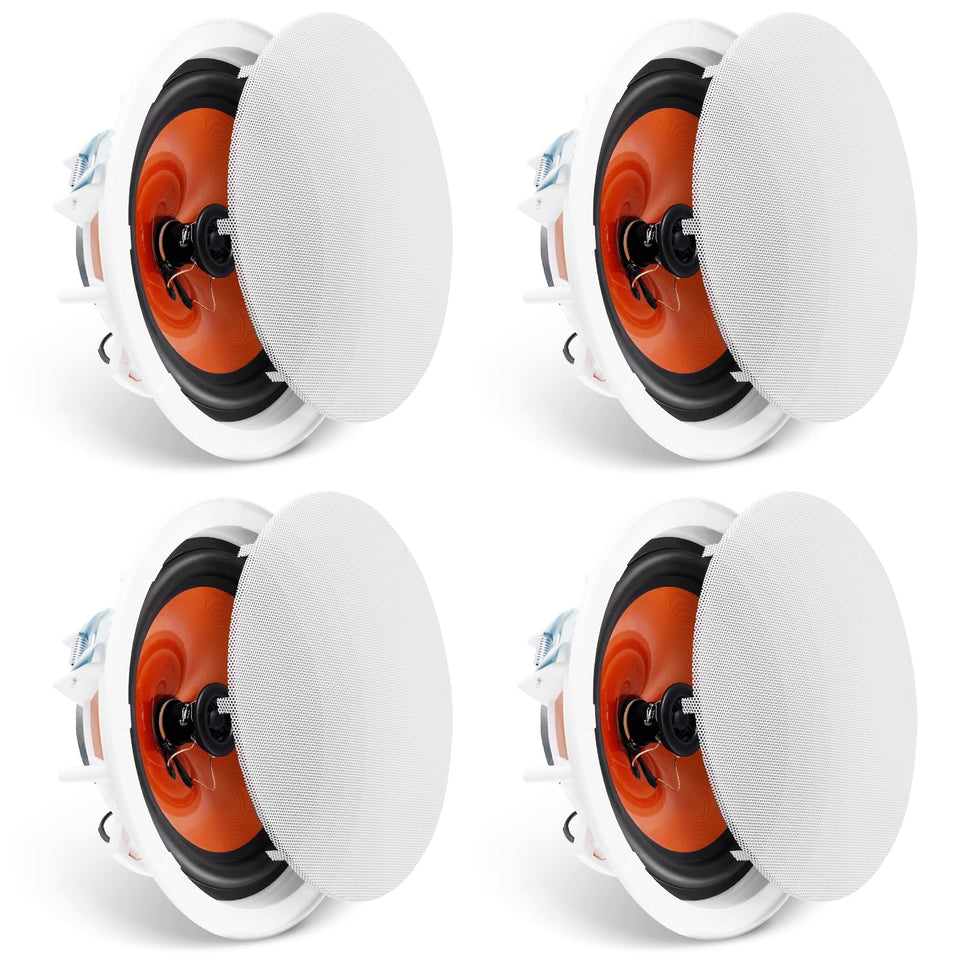 VEVOR 8-inch ceiling speaker woofer for deep bass in rooms.