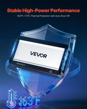 VEVOR aluminum shell enables efficient heat dissipation and cooler performance.