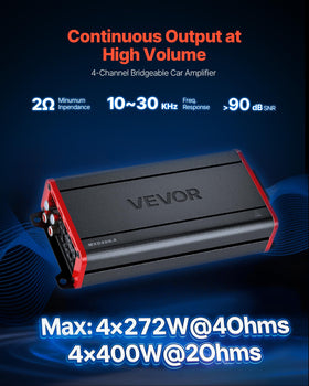 VEVOR close-up of aluminum top heatsink for fast cooling and long life